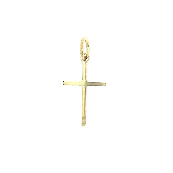 Yellow Gold Stick Cross J. Thomas Jewelers Rochester Hills, MI