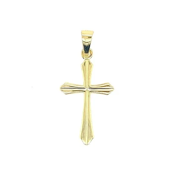 Polished Flare Cross 20x12Mm J. Thomas Jewelers Rochester Hills, MI