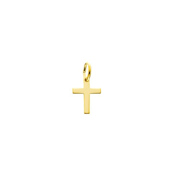 Polished Yellow Gold Cross J. Thomas Jewelers Rochester Hills, MI