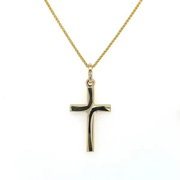 Yellow Gold Cross J. Thomas Jewelers Rochester Hills, MI