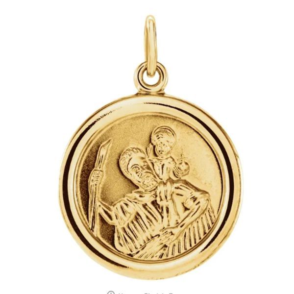 16.0Mm Saint Christopher J. Thomas Jewelers Rochester Hills, MI