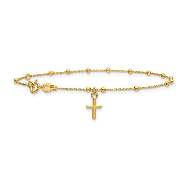 Beaded Bracelet With Cross J. Thomas Jewelers Rochester Hills, MI