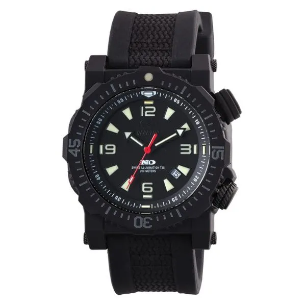 TITAN; Black, Black Rubber And Nylon Strap Reactor Watch J. Thomas Jewelers Rochester Hills, MI