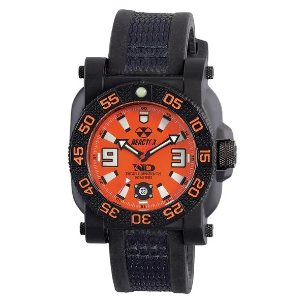 GRYPHON: Orange Dial Reactor Watch J. Thomas Jewelers Rochester Hills, MI