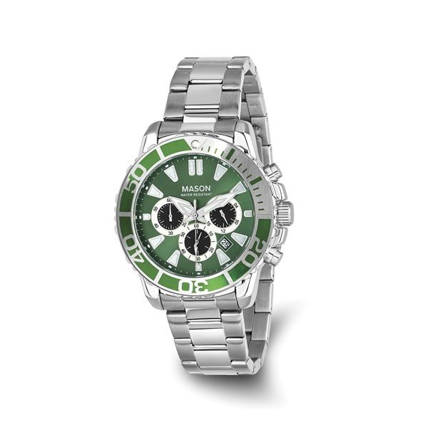 Green Dial Chronograph J. Thomas Jewelers Rochester Hills, MI
