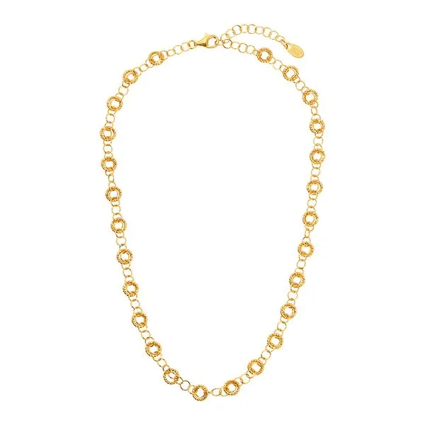 Sterling Silver Gold Plated Necklace J. Thomas Jewelers Rochester Hills, MI