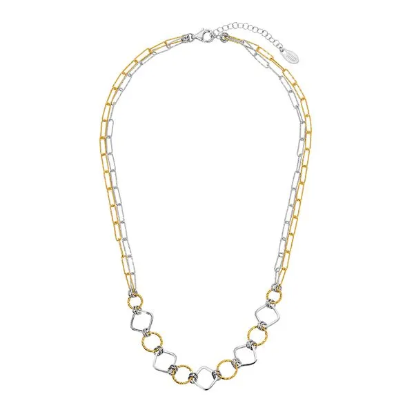 Sterling Silver Gold Plated Necklace J. Thomas Jewelers Rochester Hills, MI