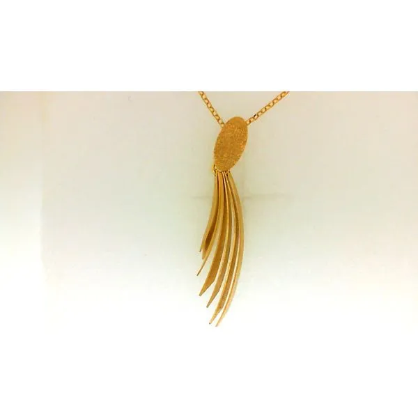 Sterling Silver Gold Plated Pendant J. Thomas Jewelers Rochester Hills, MI
