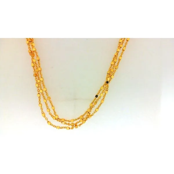 Sterling Silver Gold Plated Necklace J. Thomas Jewelers Rochester Hills, MI