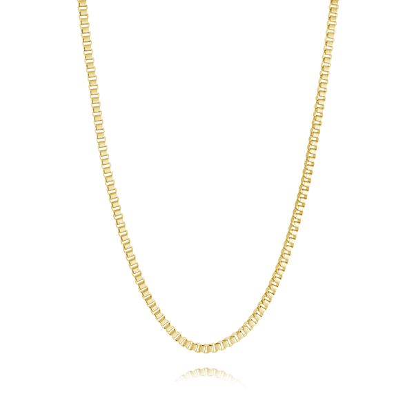 3.3 Mm Ip Gold Square Box J. Thomas Jewelers Rochester Hills, MI