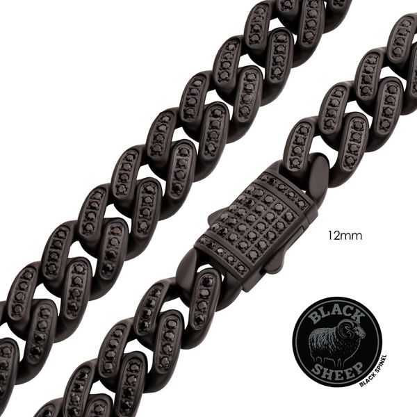 Black Spinel Chain J. Thomas Jewelers Rochester Hills, MI