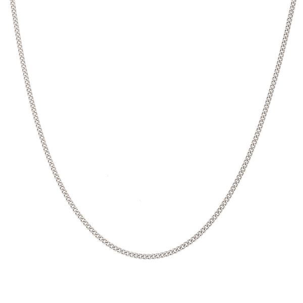 Silver Chain With Platinum Finish J. Thomas Jewelers Rochester Hills, MI