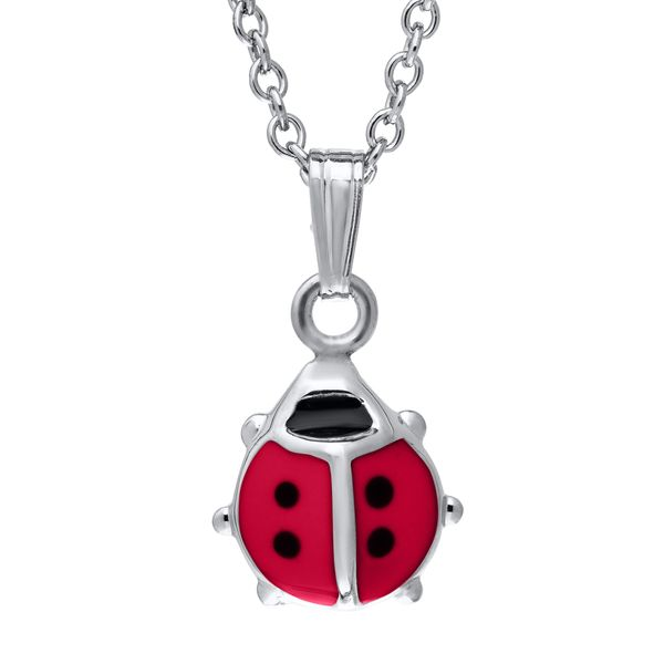 Girl's Ladybug Necklace J. Thomas Jewelers Rochester Hills, MI