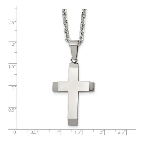 Stainless Steel Cross J. Thomas Jewelers Rochester Hills, MI