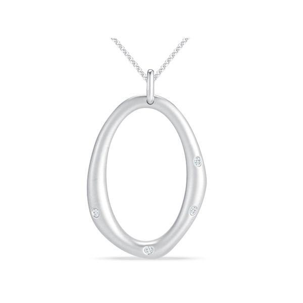 Chic Infusions Open Circle Diamond Pendant J. Thomas Jewelers Rochester Hills, MI