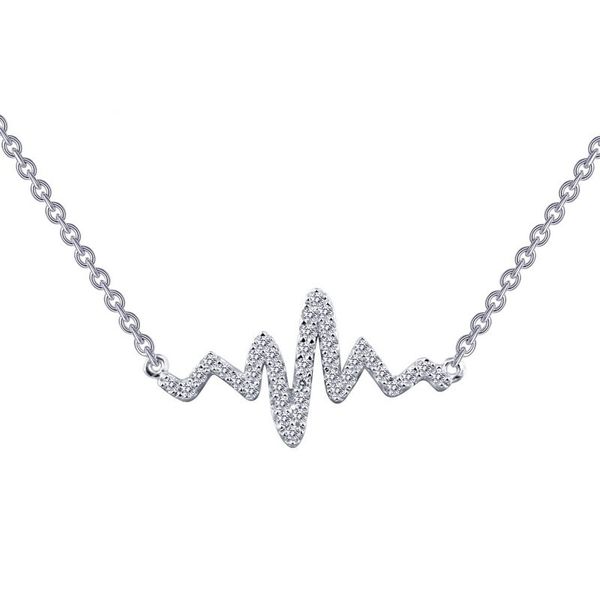 Lafonnr Heartbeat Necklace J. Thomas Jewelers Rochester Hills, MI
