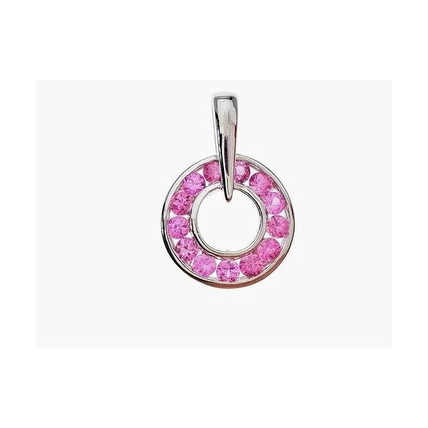 Pink Sapphire Pendant J. Thomas Jewelers Rochester Hills, MI