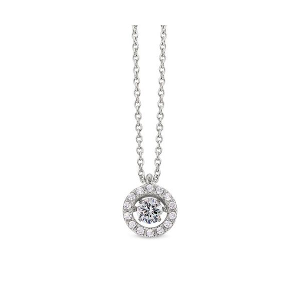 Dancing Halo Pendant J. Thomas Jewelers Rochester Hills, MI