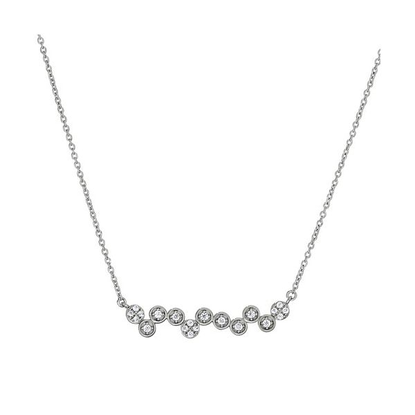 Micropave Bubble Necklace J. Thomas Jewelers Rochester Hills, MI