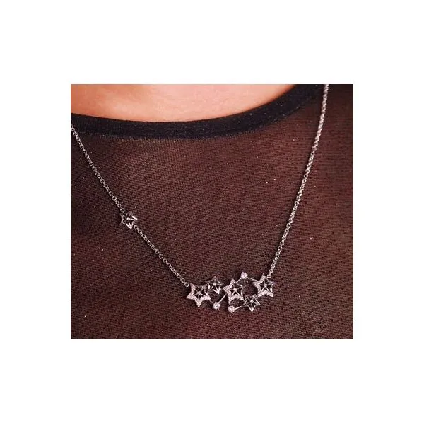 Starburst Constellation Necklace Image 2 J. Thomas Jewelers Rochester Hills, MI