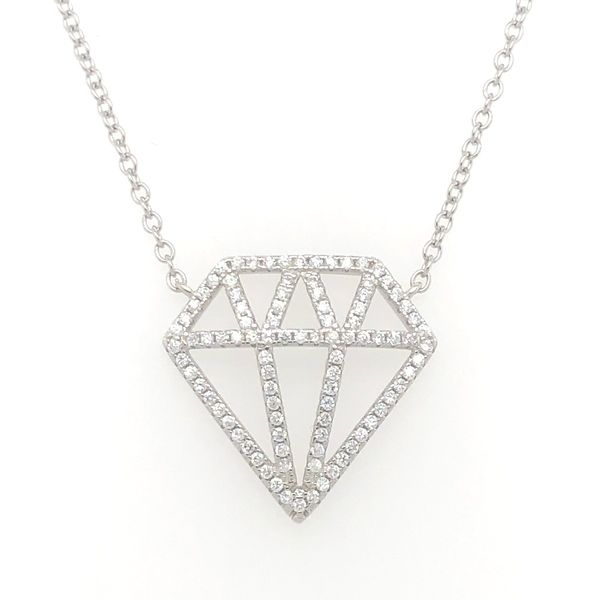 Large Diamond Pendant J. Thomas Jewelers Rochester Hills, MI