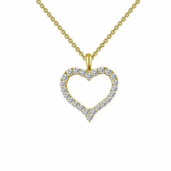 Lafonn Diamond Heart Necklace J. Thomas Jewelers Rochester Hills, MI