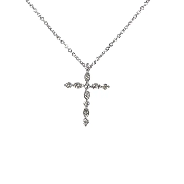 Simulated Diamond Cross J. Thomas Jewelers Rochester Hills, MI