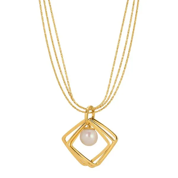Freshwater Pearl Triple Necklace J. Thomas Jewelers Rochester Hills, MI