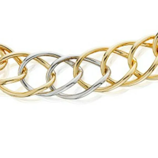 Silver Oval Link Bracelet J. Thomas Jewelers Rochester Hills, MI