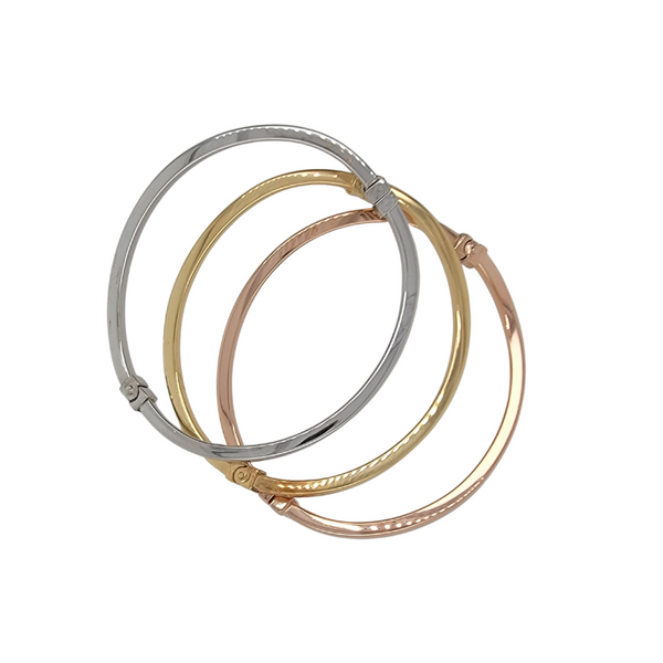 Curved Bangle Bracelets Set J. Thomas Jewelers Rochester Hills, MI