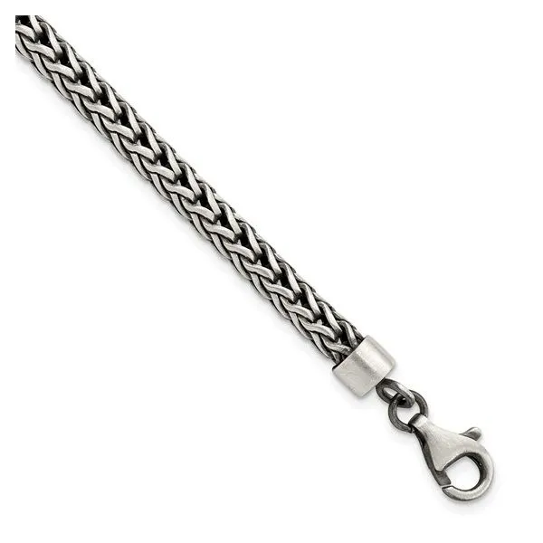 Silver Franco Bracelet Image 2 J. Thomas Jewelers Rochester Hills, MI
