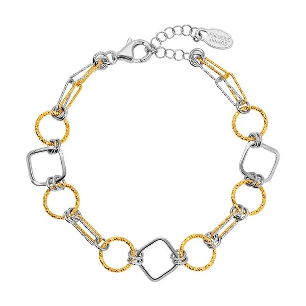 Sterling Silver Gold Plated Bracelet J. Thomas Jewelers Rochester Hills, MI