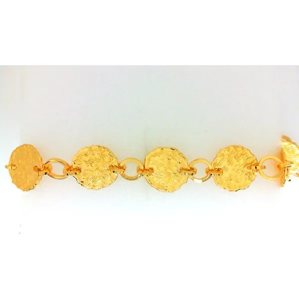 Sterling Silver Gold Plated Bracelet J. Thomas Jewelers Rochester Hills, MI