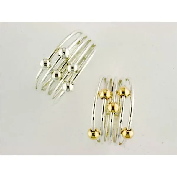 Free Moving Gold Filled Bead Ring J. Thomas Jewelers Rochester Hills, MI