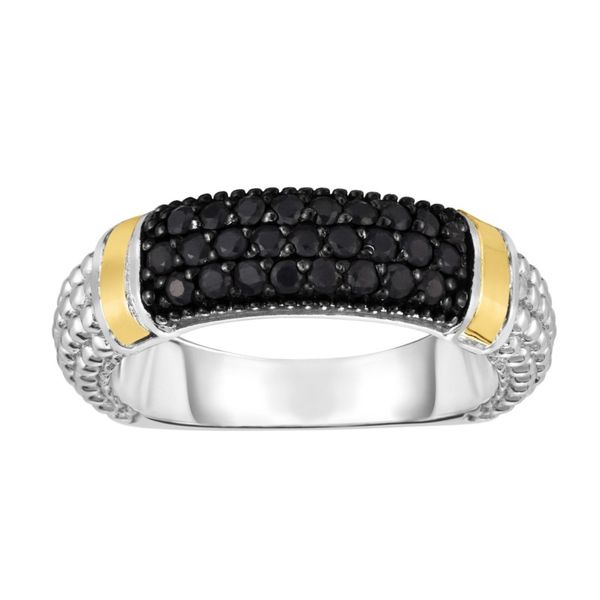 Sterling Silver Black Sapphire Ring J. Thomas Jewelers Rochester Hills, MI