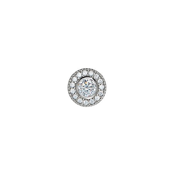 Simulated Diamond Charm J. Thomas Jewelers Rochester Hills, MI