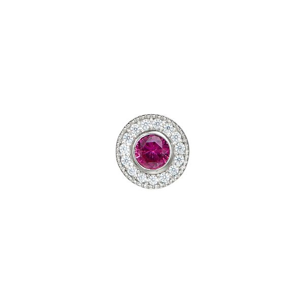 Simulated Ruby Charm J. Thomas Jewelers Rochester Hills, MI