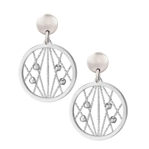 Sterling Silver Milky Way Earrings J. Thomas Jewelers Rochester Hills, MI