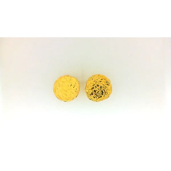 Sterling Silver Gold Plated Post Earrings J. Thomas Jewelers Rochester Hills, MI