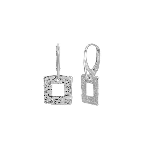 Textured Gail Earrings J. Thomas Jewelers Rochester Hills, MI