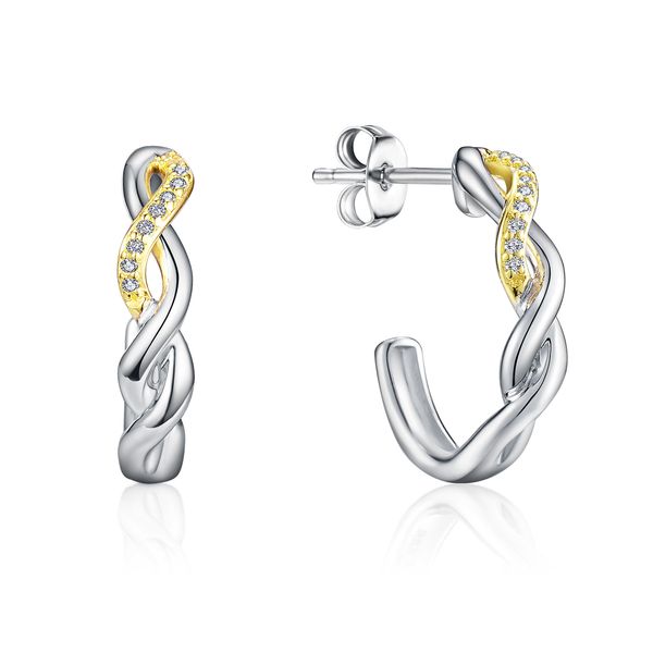 Twisted Hoop Earrings J. Thomas Jewelers Rochester Hills, MI