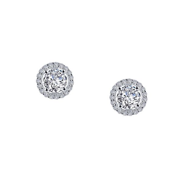 Lafonn 1.30Tw Halo Earrings J. Thomas Jewelers Rochester Hills, MI