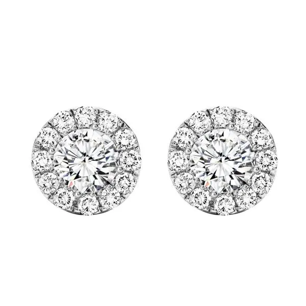 Halo Stud Earrings J. Thomas Jewelers Rochester Hills, MI