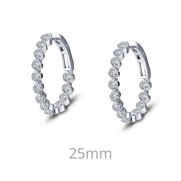 Lafonn 1.70Tw Inside Out Hoops J. Thomas Jewelers Rochester Hills, MI