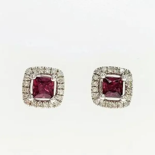 Princessr Ruby Earrings J. Thomas Jewelers Rochester Hills, MI