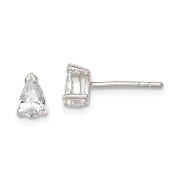 Pear Shape Stud Earring J. Thomas Jewelers Rochester Hills, MI