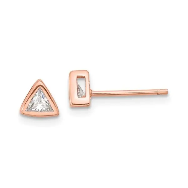 Triangle  Stud Earrings J. Thomas Jewelers Rochester Hills, MI