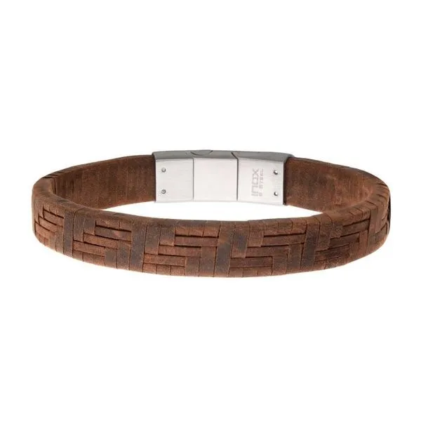 Brown Leather Bracelet J. Thomas Jewelers Rochester Hills, MI