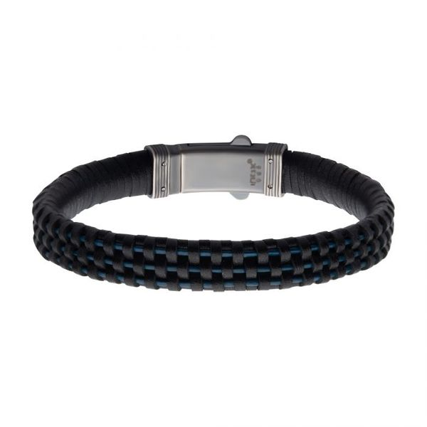 Black And Blue Braided Bracelet J. Thomas Jewelers Rochester Hills, MI
