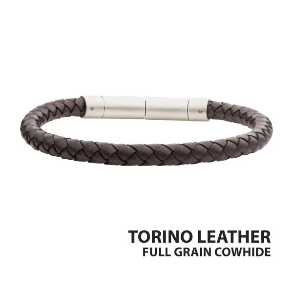 Brown Leather Bracelet Image 2 J. Thomas Jewelers Rochester Hills, MI